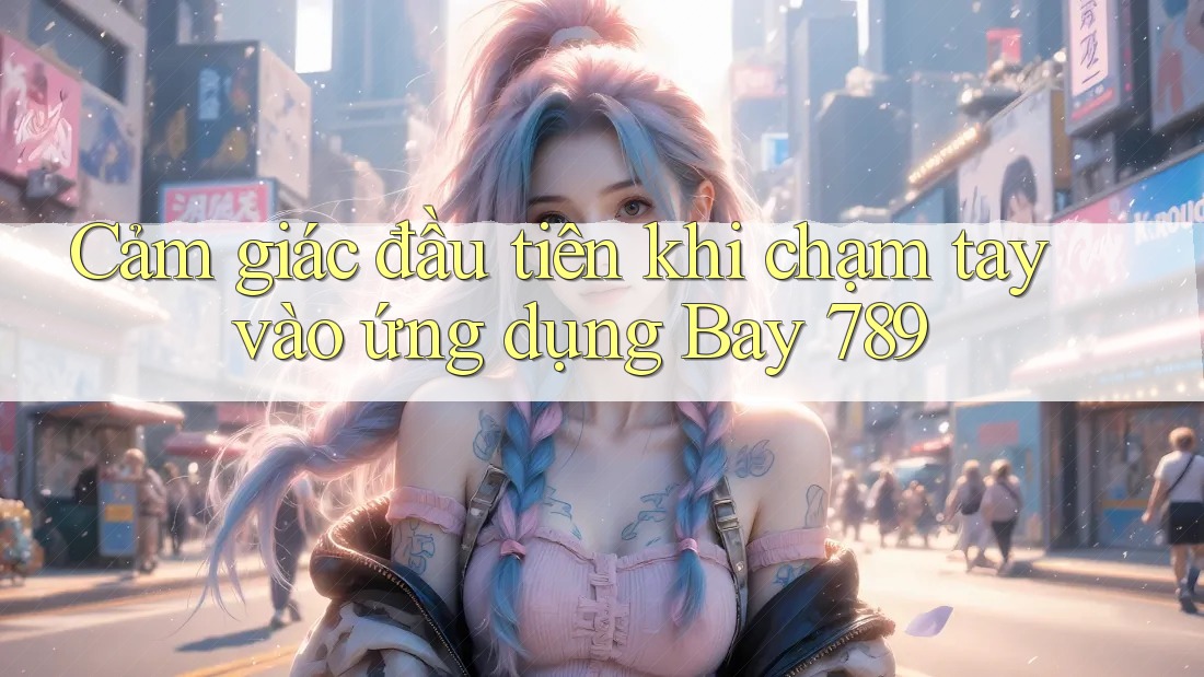 Cảm giác đầu tiên khi chạm tay vào ứng dụng Bay 789