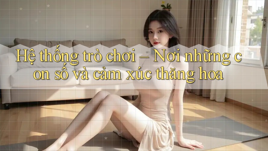 Hệ thống trò chơi – Nơi những con số và cảm xúc thăng hoa