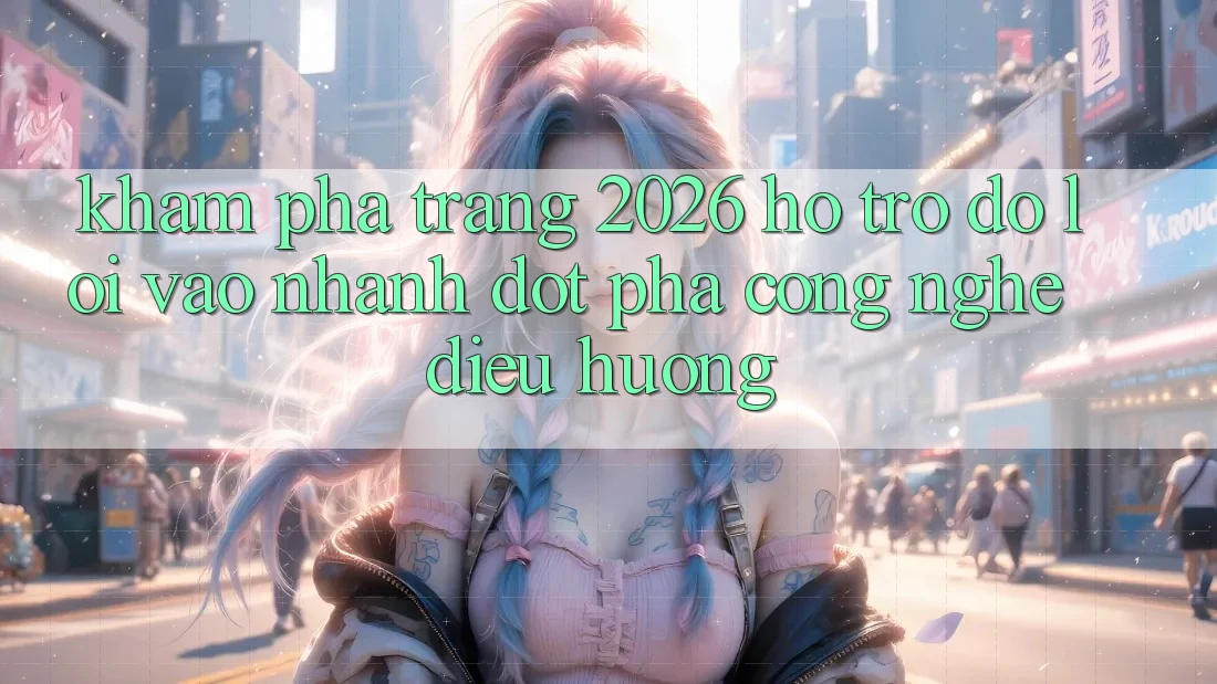 Khám phá Trang 2026 Hỗ trợ đỡ Lối Vào Nhanh: Đột phá công nghệ điều hướng
