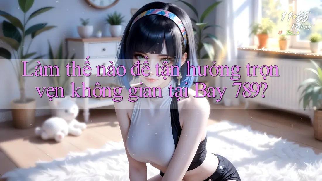 Làm thế nào để tận hưởng trọn vẹn không gian tại Bay 789?