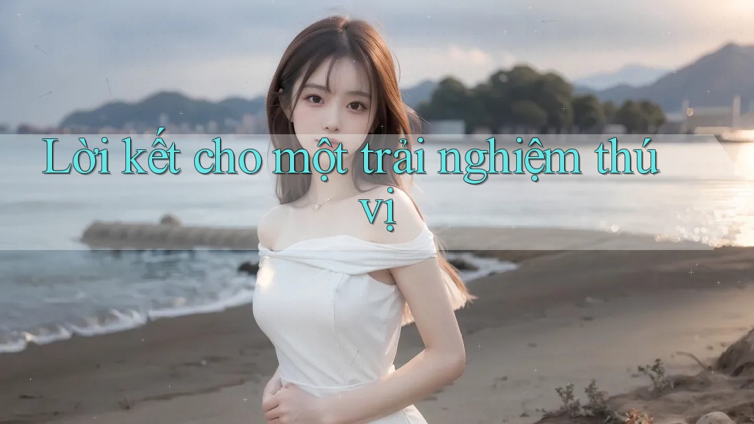 Lời kết cho một trải nghiệm thú vị