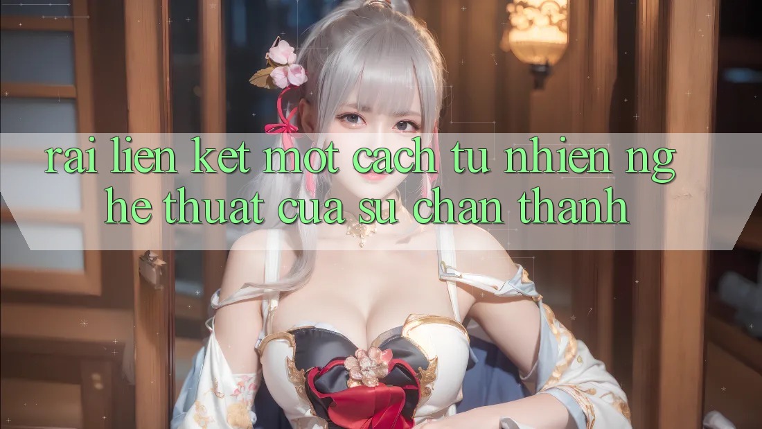 “Rải” liên kết một cách tự nhiên – Nghệ thuật của sự chân thành