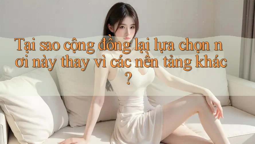 Tại sao cộng đồng lại lựa chọn nơi này thay vì các nền tảng khác?
