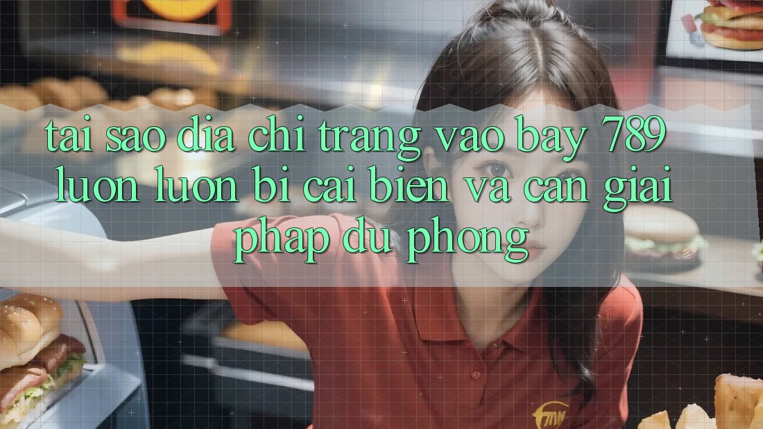 Tại sao địa chỉ trang vào bay 789 luôn luôn bị cải biến và cần giải pháp dự phòng?