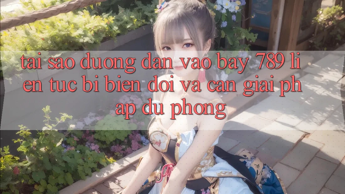 Tại sao đường dẫn vào bay 789 liên tục bị biến đổi và cần giải pháp dự phòng?