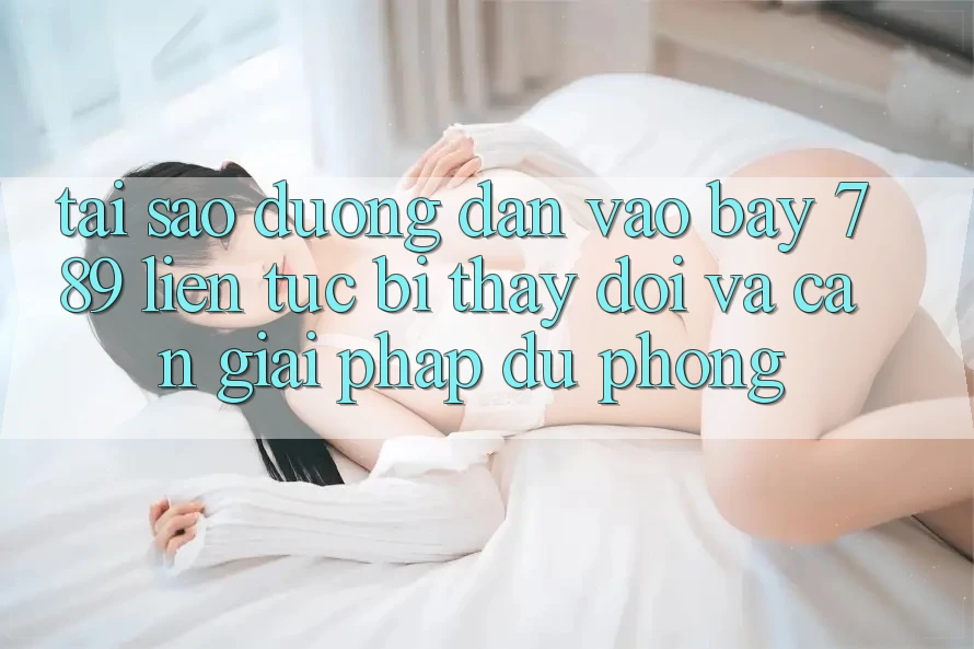 Tại sao đường dẫn vào bay 789 liên tục bị thay đổi và cần giải pháp dự phòng?