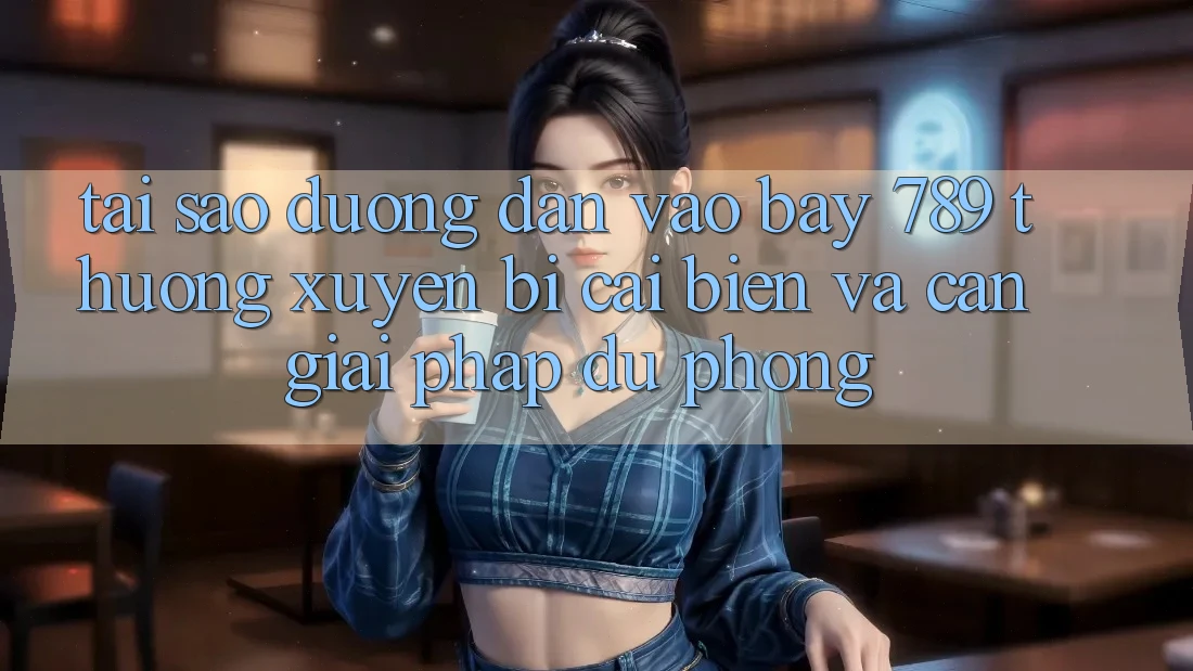 Tại sao đường dẫn vào bay 789 thường xuyên bị cải biến và cần giải pháp dự phòng?
