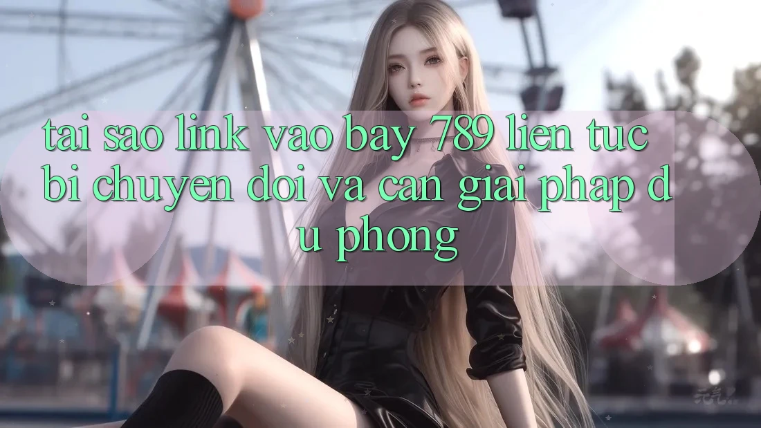 Tại sao link vào bay 789 liên tục bị chuyển đổi và cần giải pháp dự phòng?
