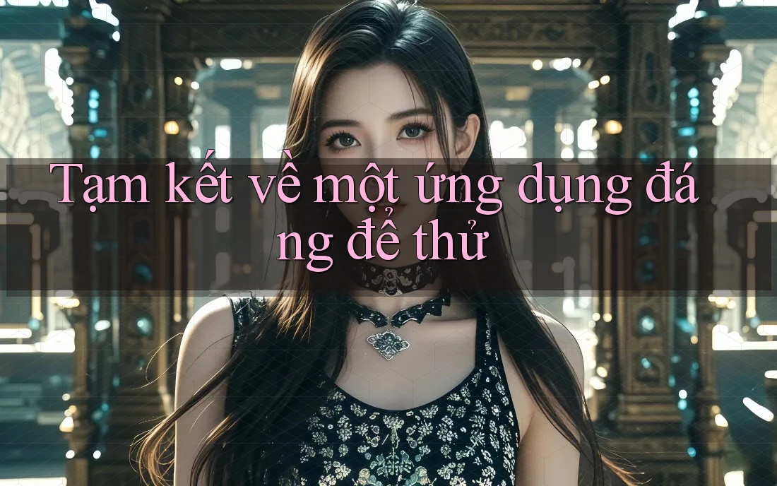 Tạm kết về một ứng dụng đáng để thử