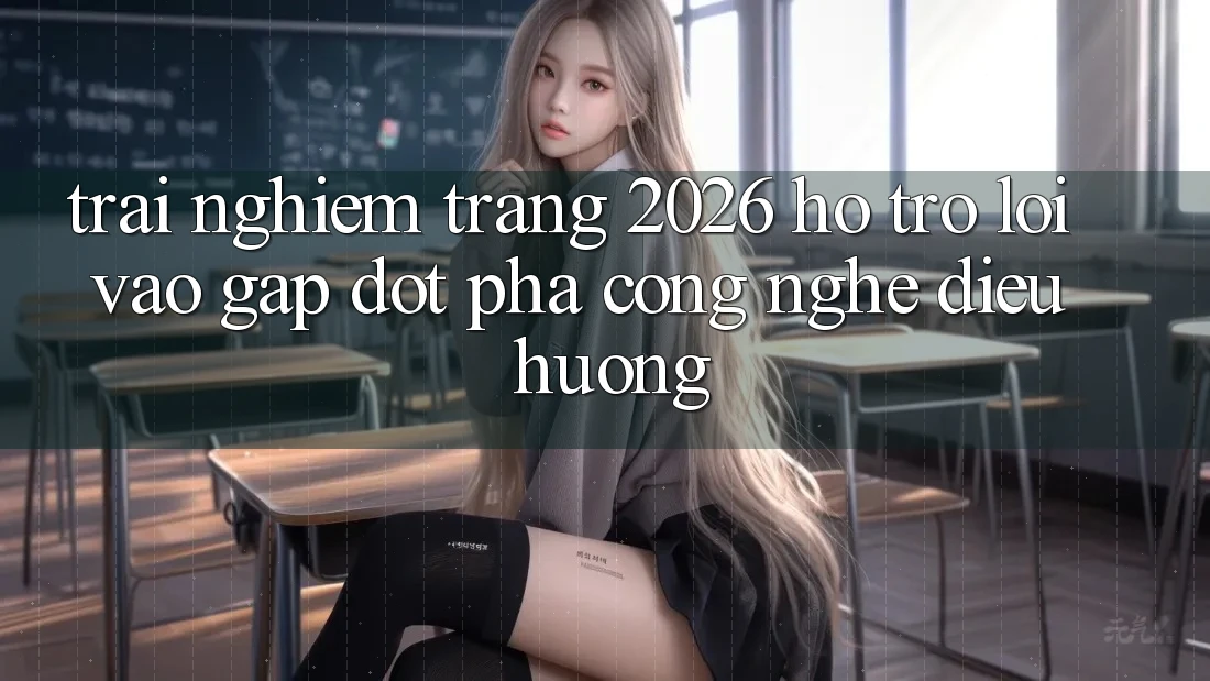 Trải nghiệm Trang 2026 Hỗ Trợ Lối Vào Gấp: Đột phá công nghệ điều hướng